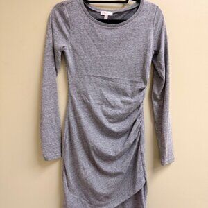 Leith Long Sleeve Ruched Dress
